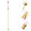 1Pc Pink Stirring Stick Ceramic Handle for Coffee & Cocktail 3