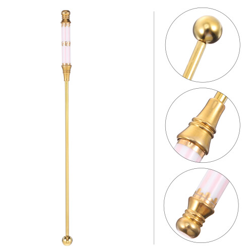 1Pc Pink Stirring Stick Ceramic Handle for Coffee & Cocktail 2