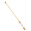 1Pc Pink Stirring Stick Ceramic Handle for Coffee & Cocktail 5