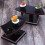 2St Zwarte Ice Cream Cone Houder En Sushi Roll Display 8