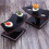 2St Zwarte Ice Cream Cone Houder En Sushi Roll Display 11
