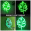 Nordic Style Led Monstera Neon Night Light Desktop 6