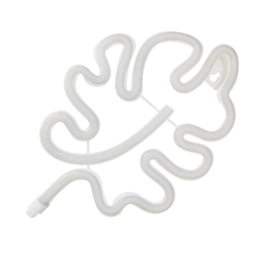 Nordic Style Led Monstera Neon Night Light Desktop