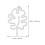 Nordic Style Led Monstera Neon Night Light Desktop 9