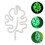 Nordic Style Led Monstera Neon Night Light Desktop 5