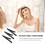3pcs adjustable elastic wig fixing bands 3cm 11