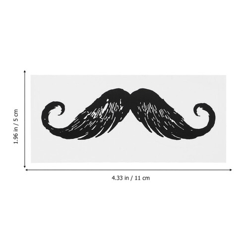 16Pièces Stickers Cire Autoadhésifs Retrait Poils Nez Noir PP 1