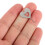 100Pcs Silver Heart-Shaped Sim Ejector Pins for Phone Sim Card Removal 6