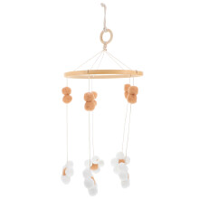 móvil cuna con para bebé, decorativo recién nacido