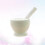 Pestle Bowl For Cooking And Preparation In White 2pack 7
