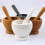 Pestle Bowl For Cooking And Preparation In White 2pack 4