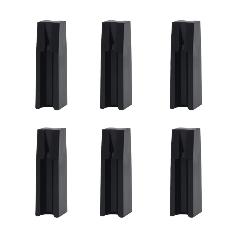 6pack/lot Eyeliner Pencil Sharpener With Slot For Precise Application