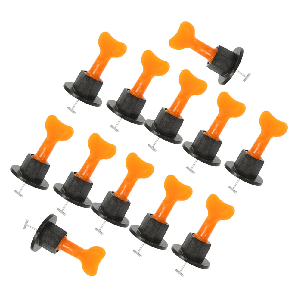 50 Sets Tile Leveler Spacer Tiling Positioning Spacers Orange 3293806118599