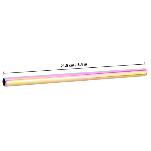 Multicolor Reusable Straws Stainless Steel Drinking Straw 1 Pc 2