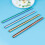 Multicolor Reusable Straws Stainless Steel Drinking Straw 1 Pc 7
