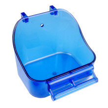 1Pc Small Pet Bathtub and Feeder Plastic Container Durable Pet Supply