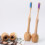 4pcs round bamboo toothbrush holders bases 6
