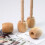 4pcs round bamboo toothbrush holders bases 8