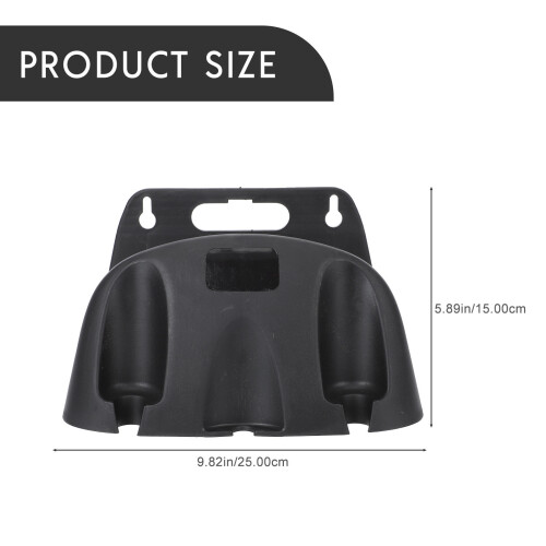 Wall-Mounted Hose Bracket Plastic Hose Holder Garden Hanger 1