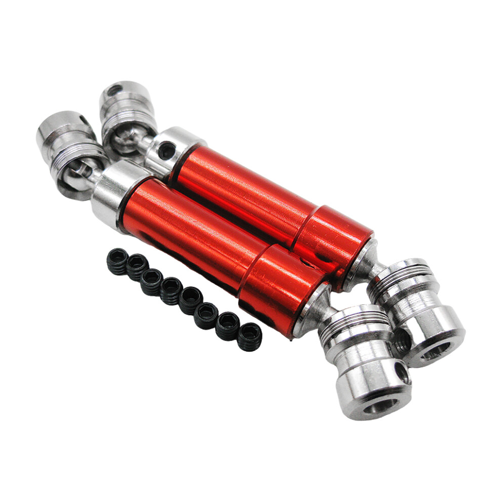 (Red) Aluminum Alloy 1/10 Universal Drive Joint 2x Design Rc Universal Drive-image-OPC-PKRBB8D-NEW
