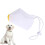2Pcs Breathable Dog Protective Masks White Comfortable Pet Face Covers 5