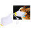 2Pcs Breathable Dog Protective Masks White Comfortable Pet Face Covers 8