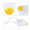 2Pcs Breathable Dog Protective Masks White Comfortable Pet Face Covers 11