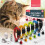 (Default) Reflective Cat Collar with Safety Release | ID Tag Bell | Quick Adjustable 6 Pack 3