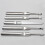 Ferramentas aço inoxidável para manicure e pedicure 7