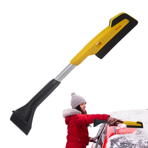 Windscreen Scraper Basic Model for Car Removable Snow Scraper Scratch Resistant Snow Brush Non Slip Grip