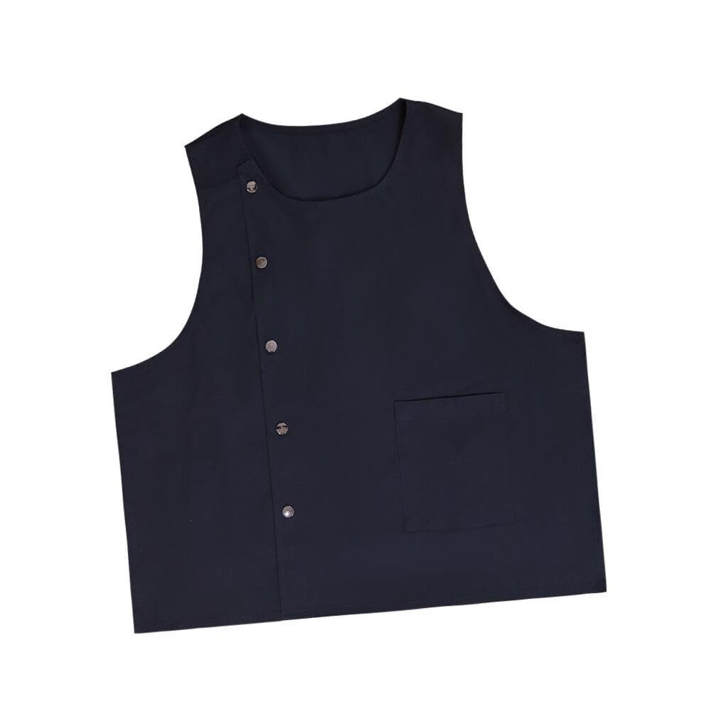 Sleeveless Apron With Pockets For Hairdressers Barbers And Hairstylists Multifunctional Apron For Restaurant Salon Pottery 9393856985241