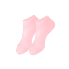 (Pink, L) Silicone Gel Socks for Toe Protection Ultra-Soft and Flexible Care