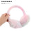 Écharpe Cache-Oreilles En Peluche Multicolore Pliable Chaud 7
