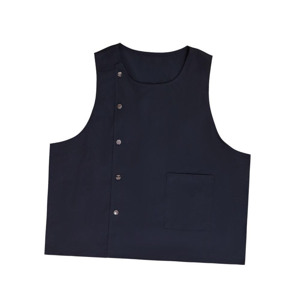 Sleeveless Apron Hairstylist Apron Easy To Clean Lightweight Canvas Vest Apron For Pottery Cooking Restaurant Salon 9354506941529
