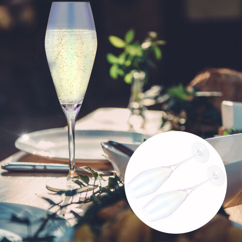 2 champagnergläser kristallweinkelche sektflöten 1