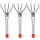 3-teiliges stahlgartenrechen-set mit für gartenarbeit 1