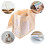 Bed Pockets Bedside Storage Beige 1pcs 17.3x9.3x4.3in 10