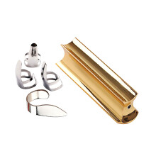 1 set metall-gitarrenslide-stab, fester slide, zubehör für gitarre