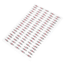 100 Pcs Zinc Alloy Valve Core Universal Bike Tire Presta Tubeless