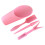 1Set Compact Pink Gardening Set Succulent Care Hand Tools 2
