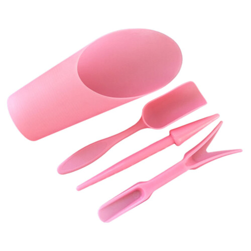 1Set Compact Pink Gardening Set Succulent Care Hand Tools 1