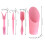 1Set Compact Pink Gardening Set Succulent Care Hand Tools 11