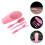 1Set Compact Pink Gardening Set Succulent Care Hand Tools 3