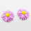 100 Pcs Resin Decoration Accessories Flower Beads Flatback Daisy 8