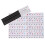 1 Sheet Convenient Piano Stickers Keyboard Decals Keyboard Stickers 9