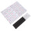 1 Sheet Convenient Piano Stickers Keyboard Decals Keyboard Stickers 5