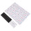 1 Sheet Convenient Piano Stickers Keyboard Decals Keyboard Stickers 7