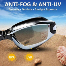 Swimming Goggles, 2-Pack Professional Anti-Fog No Leak UV Protection Wide View Swimming Goggles