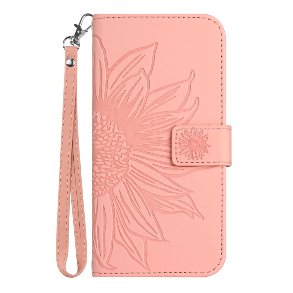 Case Compatible With Motorola Moto E22 / E22i Pu Leather Wallet Stand Protective Case Pink 9354506941802