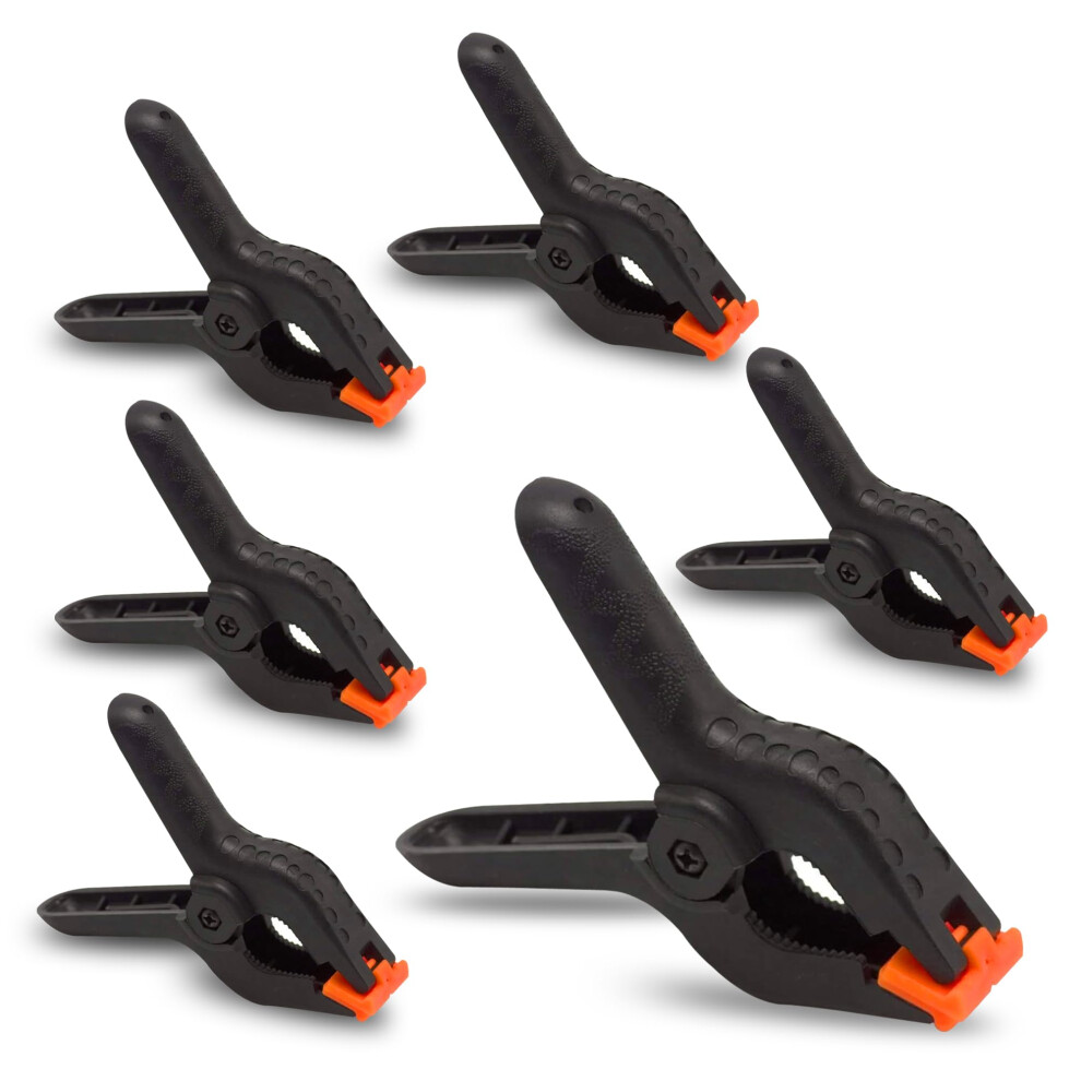 3-Inch Spring Clamps Pack Of 96 Heavy Duty Clips For Professional Woodworking Diy Photography Backdrop Craft Projects 9393856985739